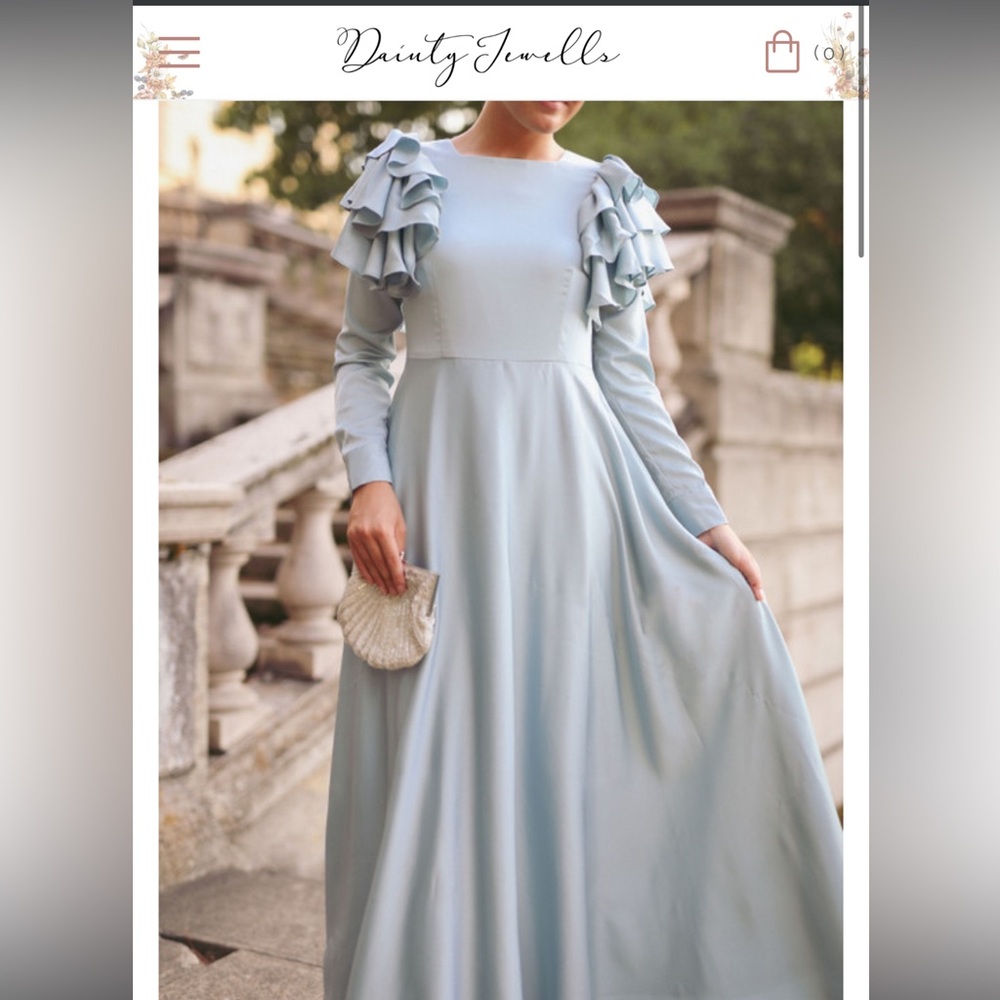 Flash sale! 🩵Dainty Jewells madame Monet dress - Picture 8 of 9